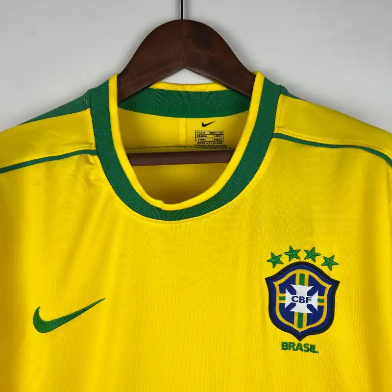 1998 Brazil Long Sleeve Jersey retro kit