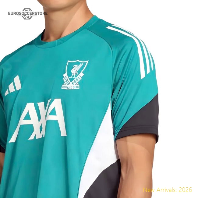 Official 2025-2026 Liverpool Eu Training Jersey (green) - Premium