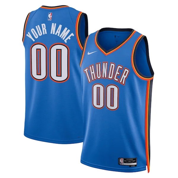 Oklahoma City OKC Swingman Jersey - superior NBA - Blue sports