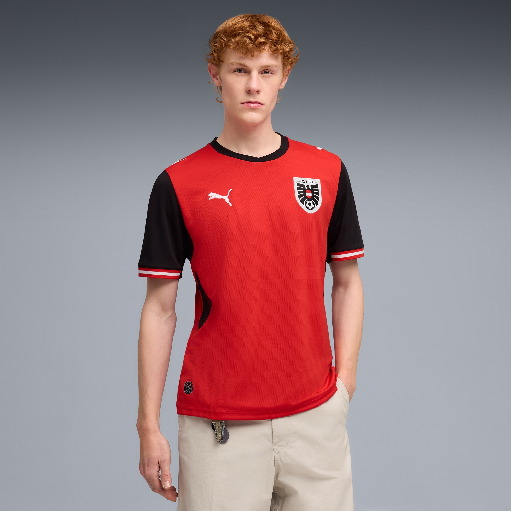 [JED] Women's Austria National Team 2026 Home Replica Jersey - Red