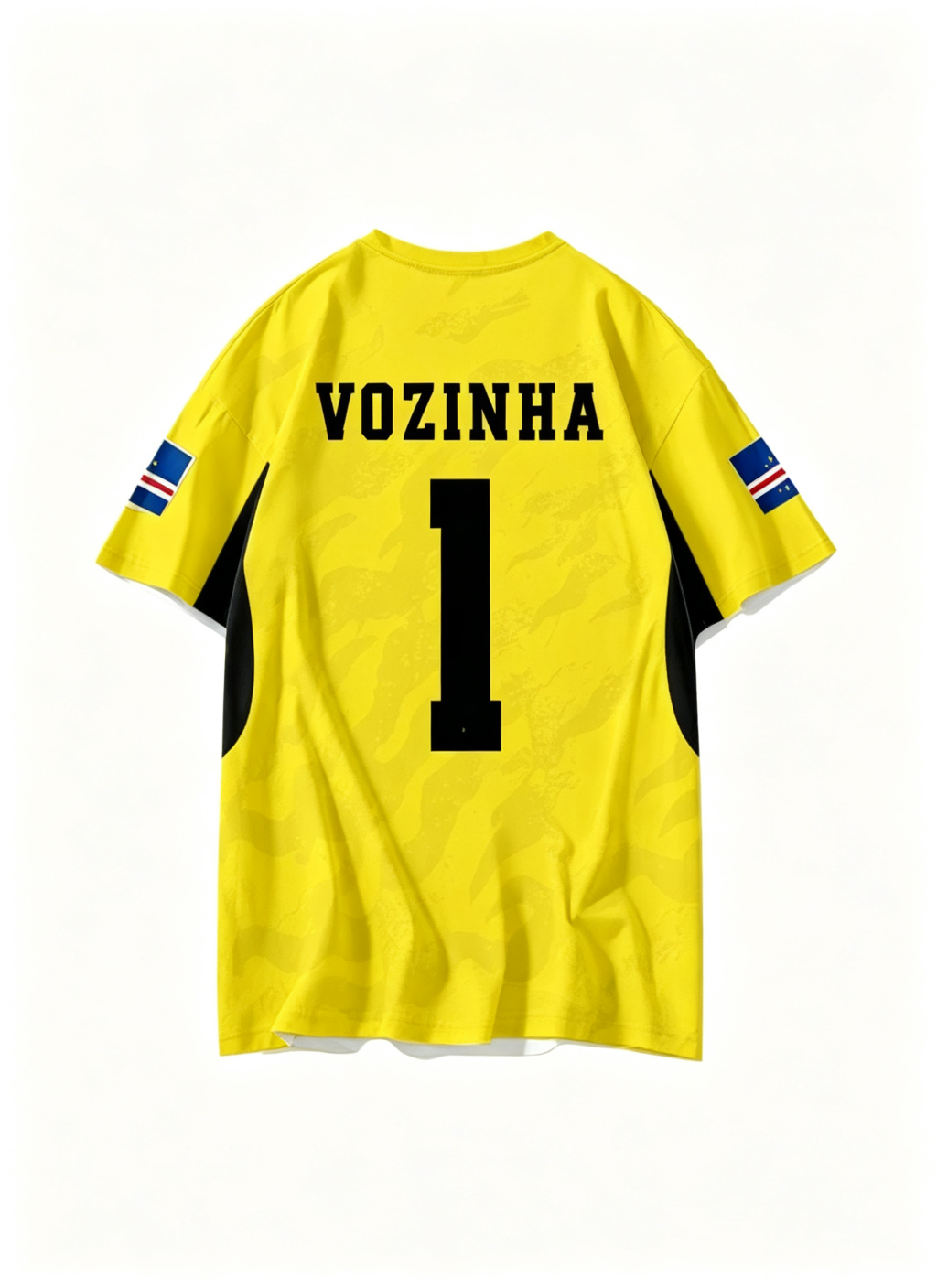 [HP] 2026 World Cup Cape Verde Vozinha #1 Historic Home Jersey