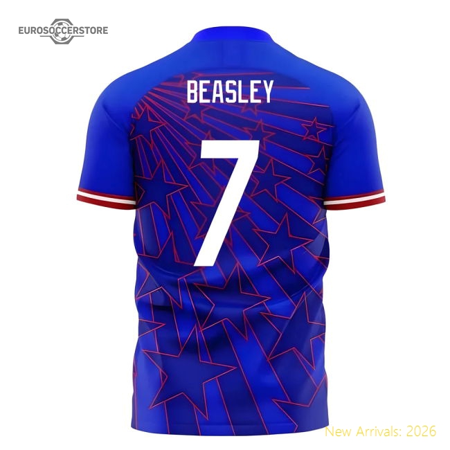 Usmnt 2025-2026 Away Concept Football Kit (libero) (beasley 7)