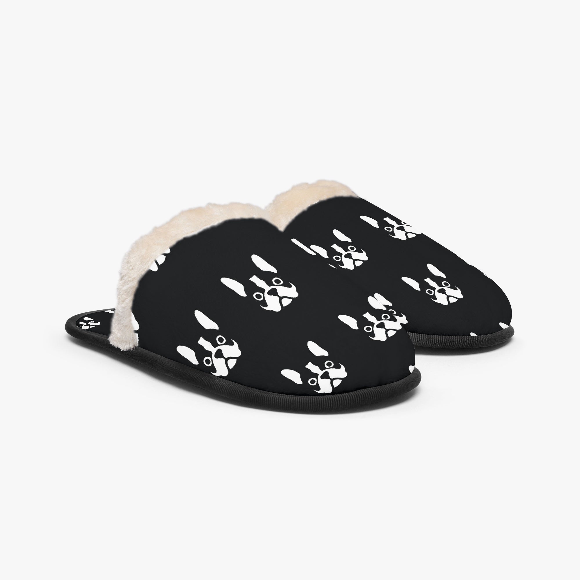 French Bulldog Gwen Cozy Winter Slippers Protective Paw Gear