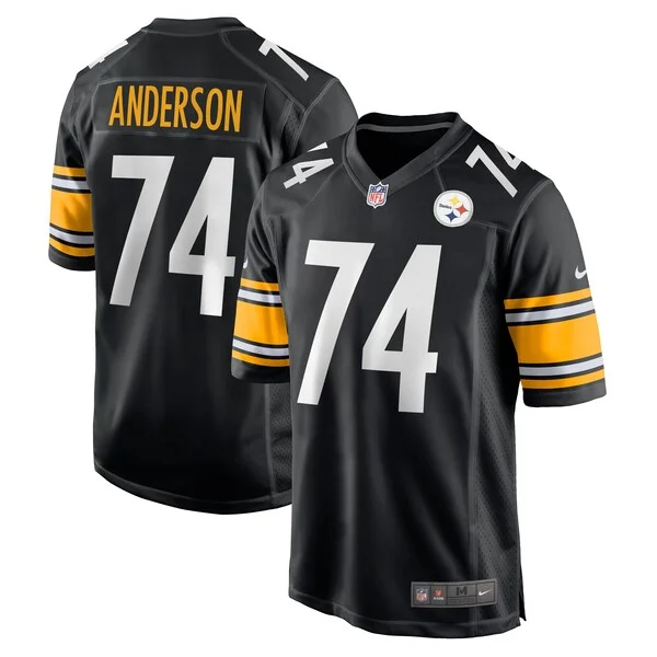 Pittsburgh Steelers Game NFL Jersey - Black | High-Quality Football...