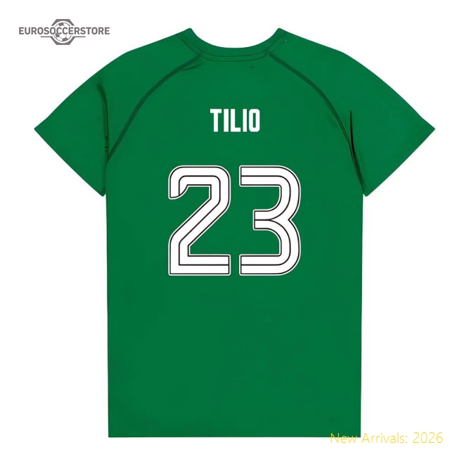 Celtic Poly T-shirt (Green/White) - Kids (Tilio 23)