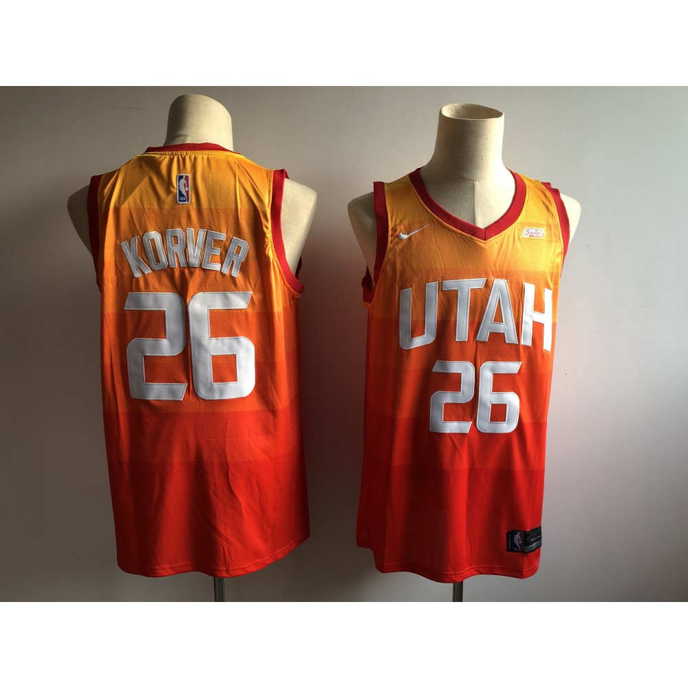 Collector's Item Men's Utah Jazz #26 Kyle Orange Basketball Jersey