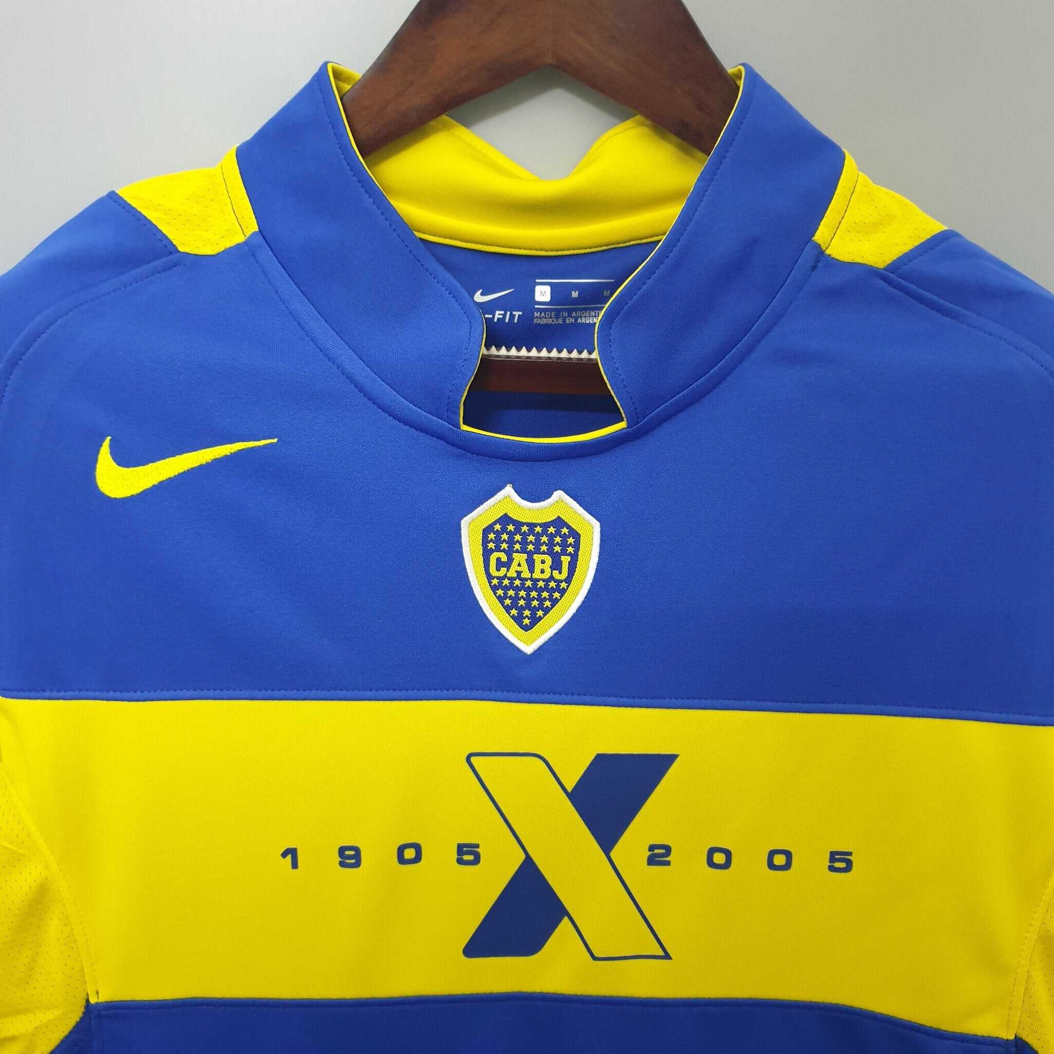 Cheap 2005 Boca juniors Home kit