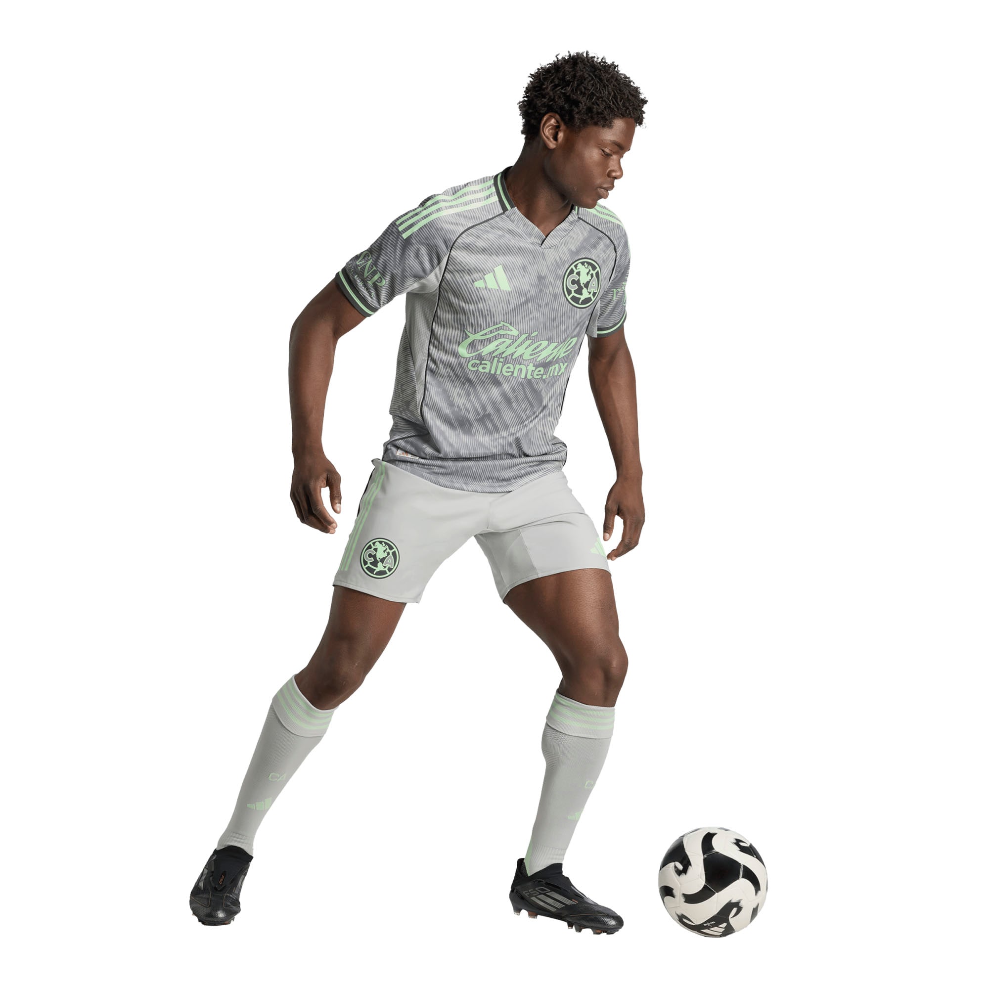[SJH] Club America 2025 Third On Field Authentic Jersey - Gray