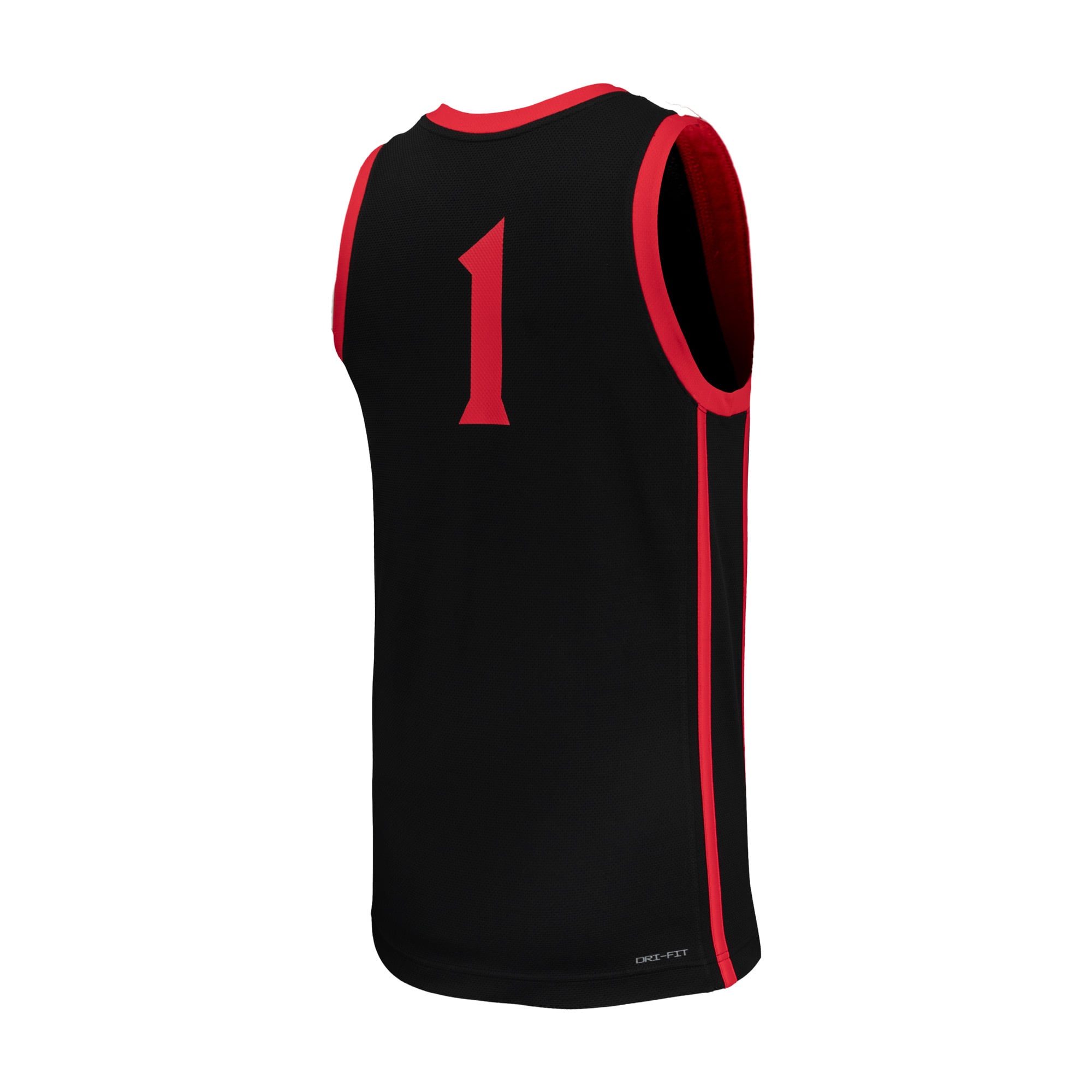 #1 San Diego State Aztecs Jordan Brand Replica Basketball Jersey - Black