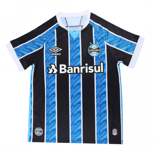 Grêmio 20-21 Home Blue Soccer Jersey Shirt - Official Replica 16012