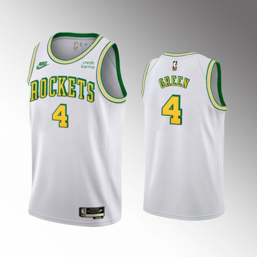 White Houston Rockets #4 Nike Jersey - Cost-Effective Game Day Wear