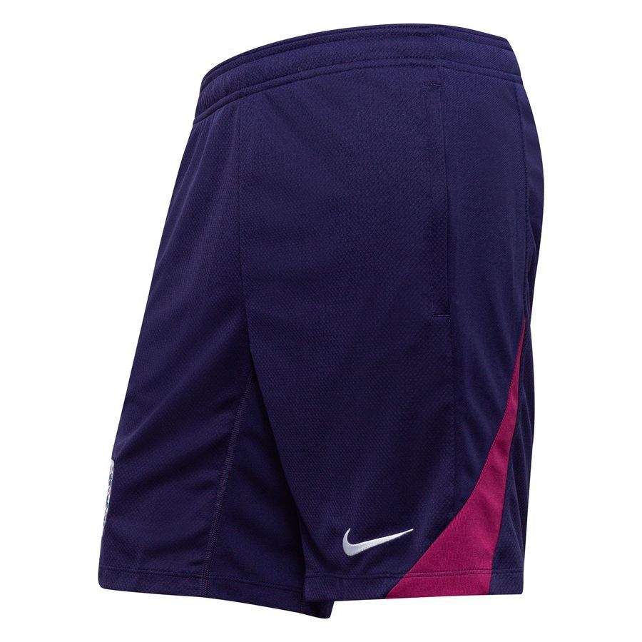 England Training Shorts Dri Fit Strike Purple Ink/rosewood/pure White