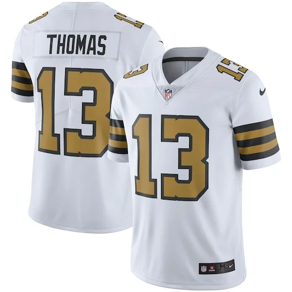 New Orleans Saints Limited NFL Jersey - White | Top-Grade Football ...