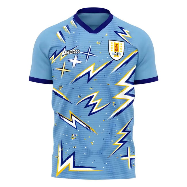 2025-2026 Uruguay Pre-Match Concept Shirt Adult Short Sleeve