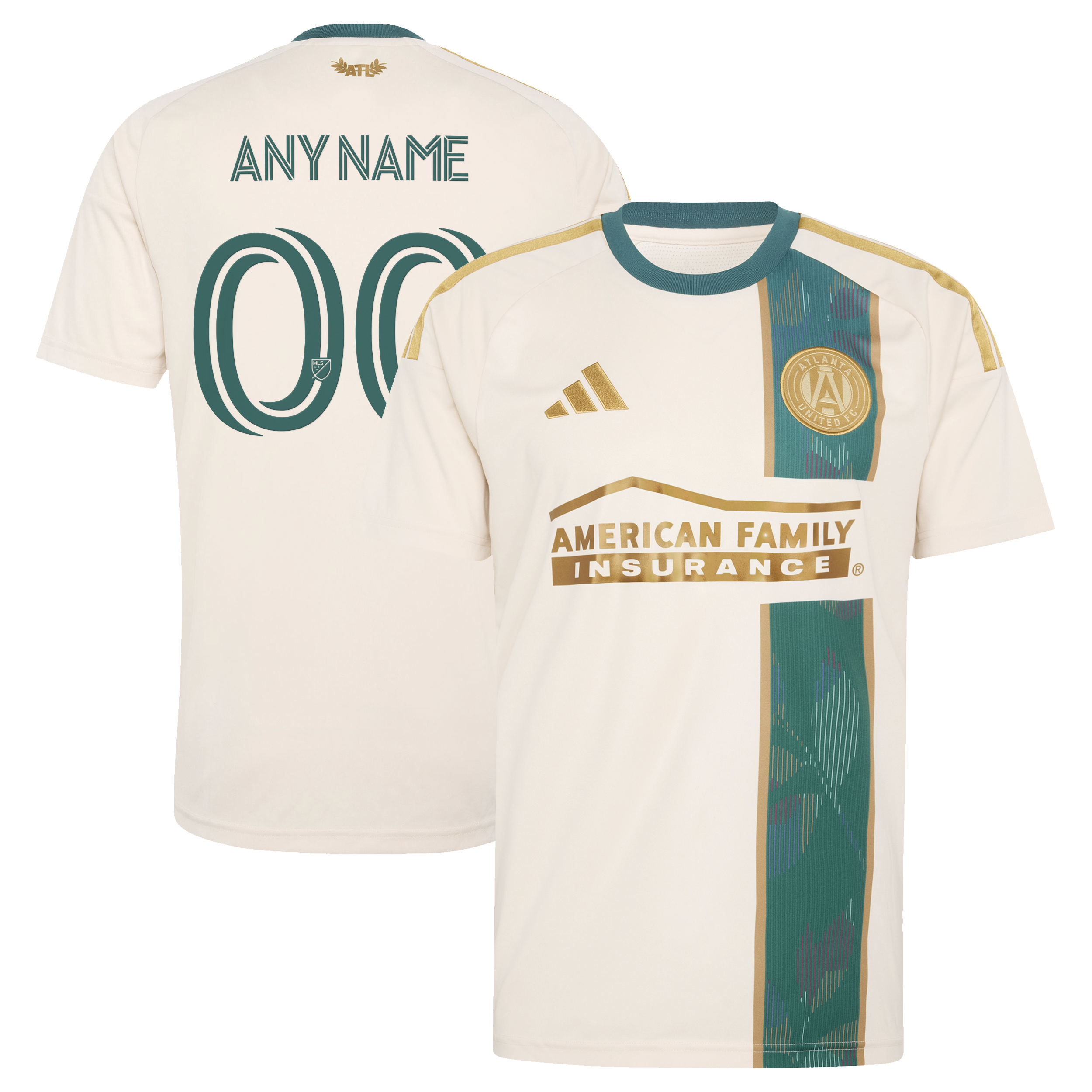[SJH] Atlanta United FC 2026 Spirit of '96 Replica Custom Jersey - Tan