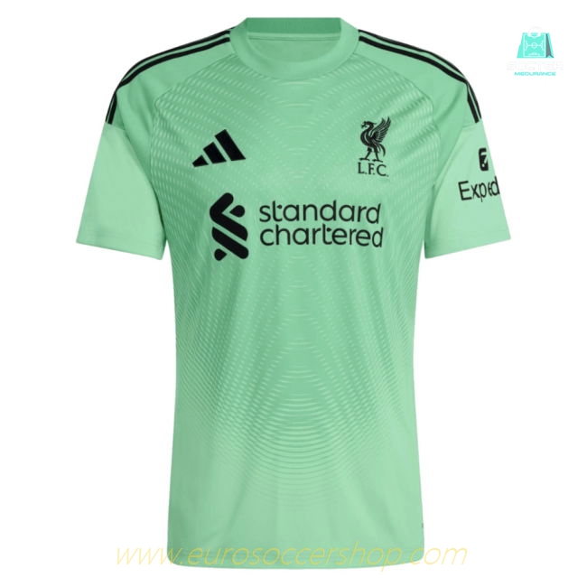 2025-2026 Liverpool Home Goalkeeper Shirt (Glory Mint) - Kids (A.Becker 1)