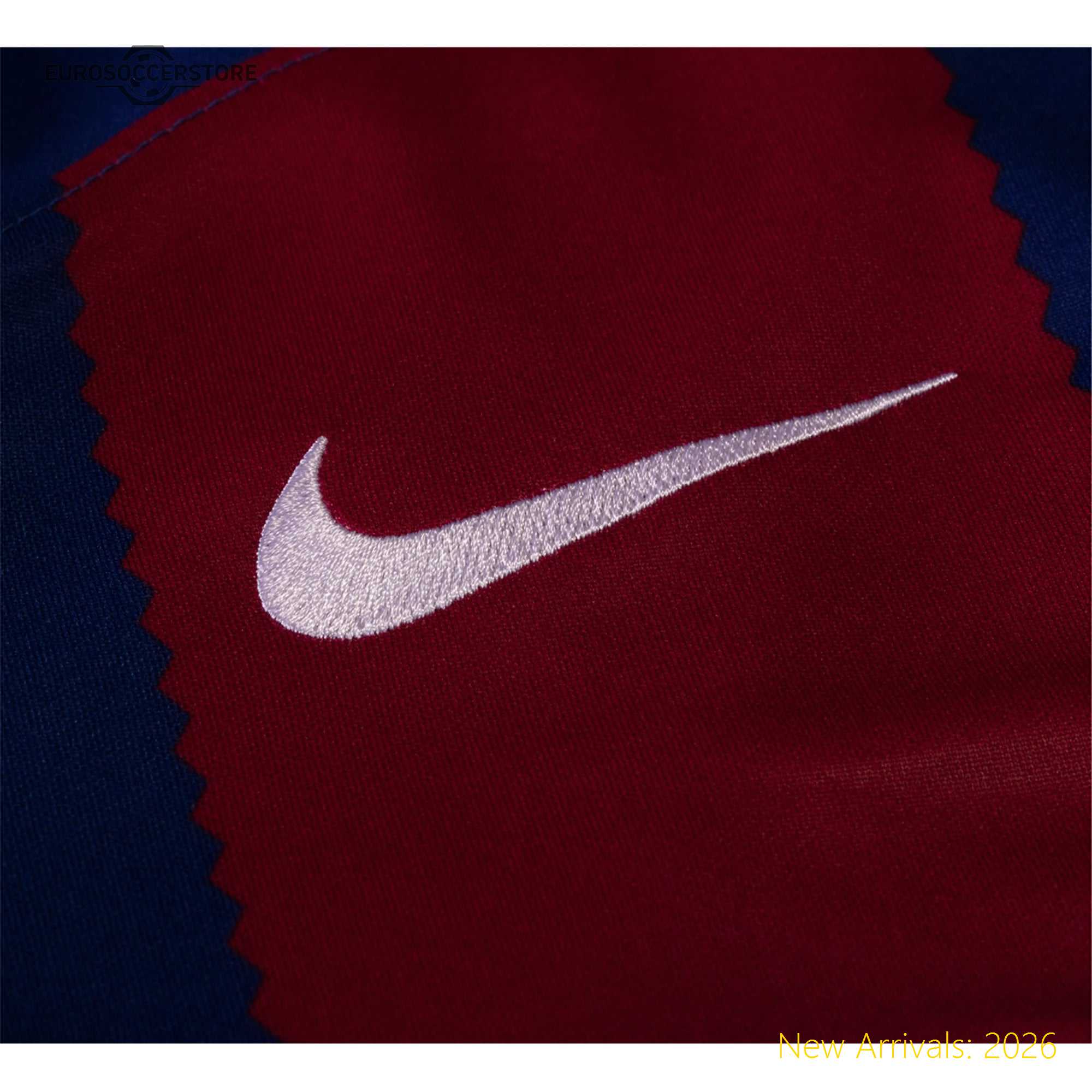 Men Bar Barcelona Long Sleeve Home Elite Home Jersey 2023