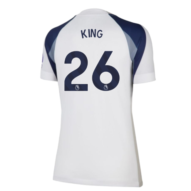 Spurs Tottenham Home Shirt Womens King #26 Authentic Design Avid M...