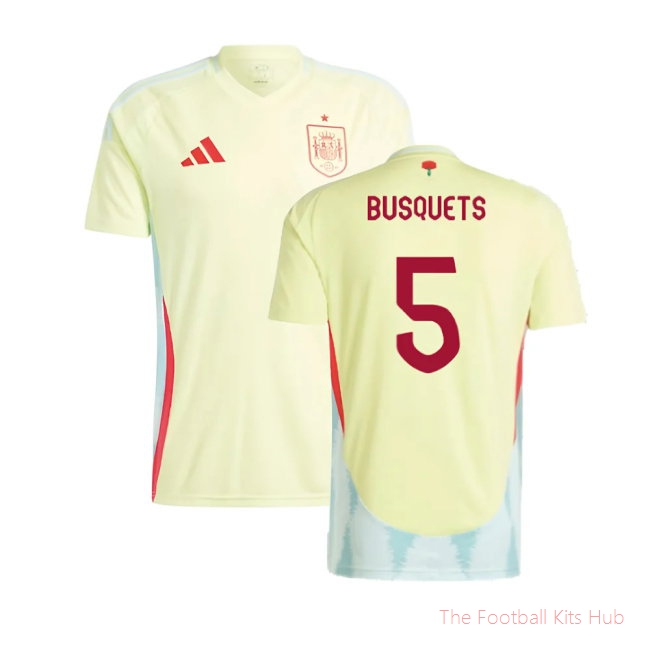2024-2025 Spain Away Shirt (Busquets 5)