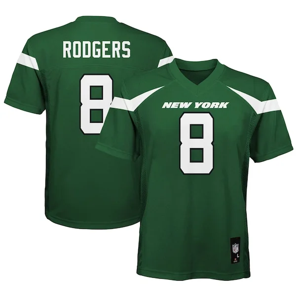 None Replica NFL Jersey - Green | Elite Football Apparel | NFL Footbal