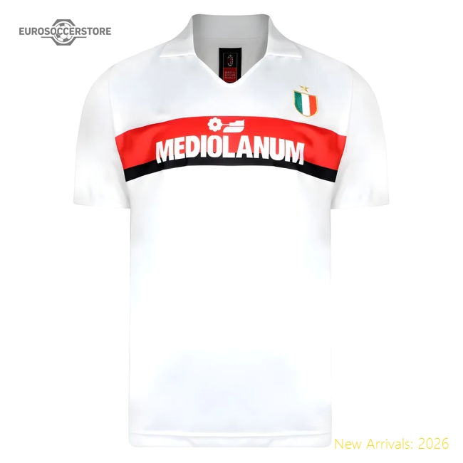 Score Draw Ac Milan 1988 Away Retro Football Shirt - Fan Collection