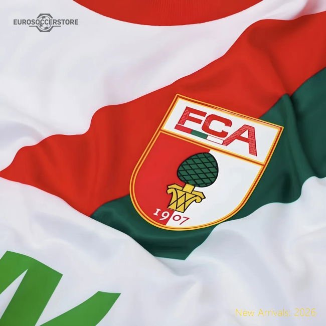 Top-grade 2025-2026 Fc Augsburg Home Shirt (kids) - Premium Collection