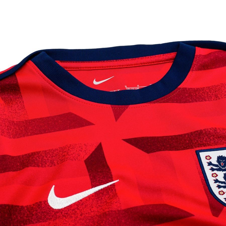 England Training T Shirt Dri Fit Academy Pro Pre Match Siren Red/blue