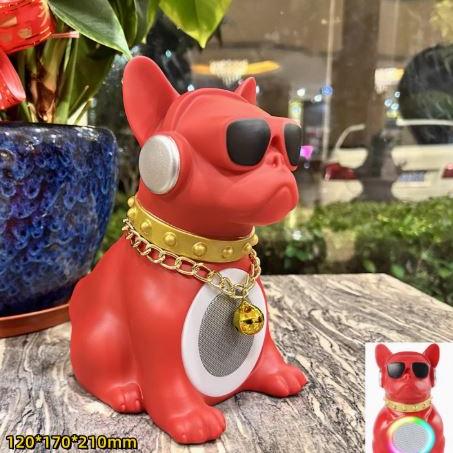 BowWoo : Trendy Frenchie Bluetooth Speaker Enhanced Audio Long Battery Life