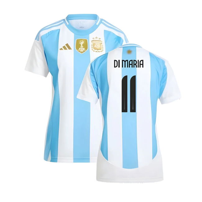 World 2024-2025 Argentina Home Shirt (Ladies) (Di Maria 11)