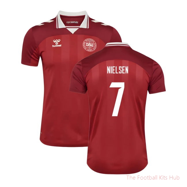[EFS] 2025/26 Denmark Womens Team Home Shirt (Unisex) (Nielsen 7)