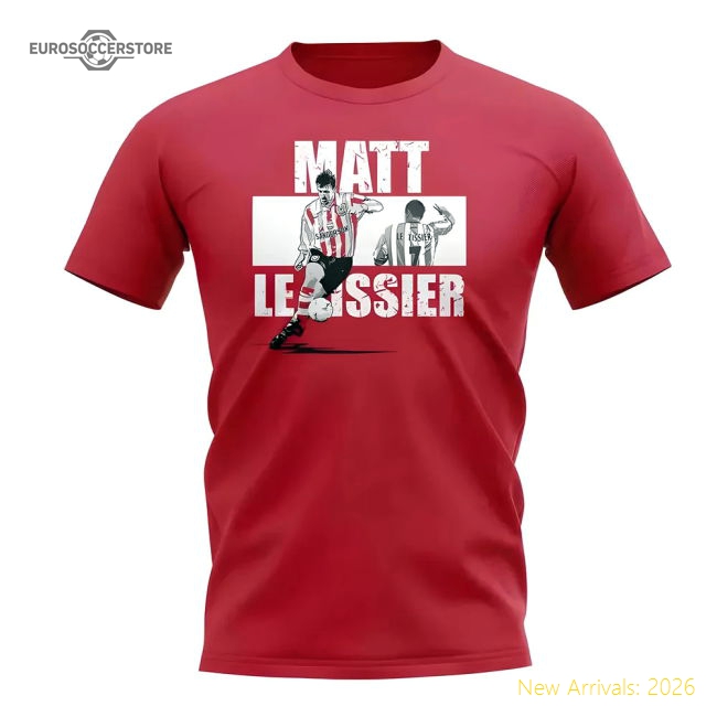 Official Matt Le Tissier Player Collage T-shirt (red) - Premium