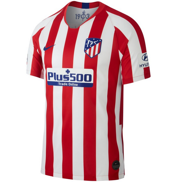 High Performance Atletico Madrid Home 2019-20 Soccer Jersey Shirt