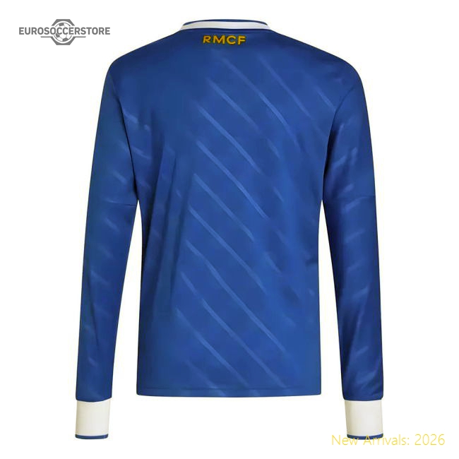 2025-2026 Real Madrid Long Sleeve Alternative Jersey (kids)