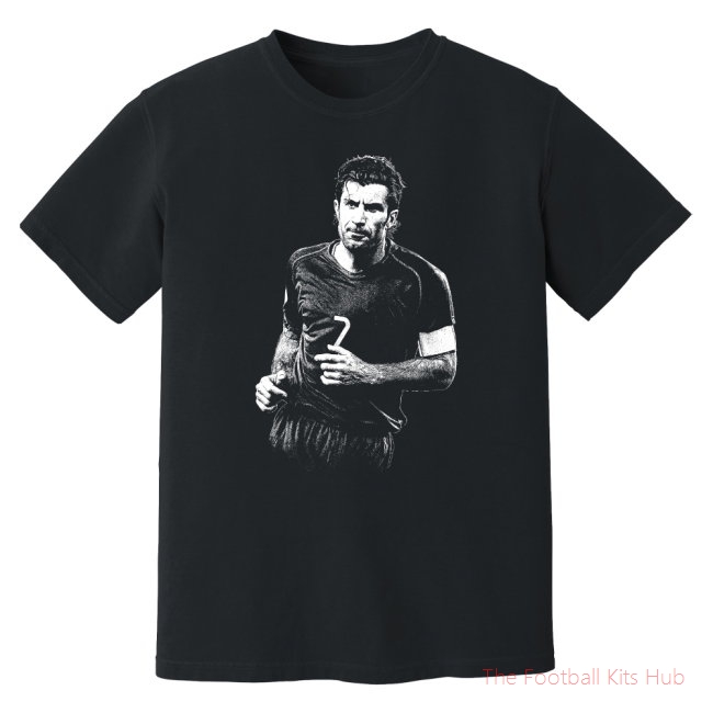 Figo Portugal Phantom Graphic Tee - Black