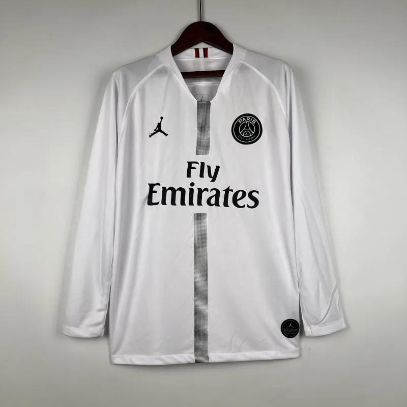 2018-2019 Long Sleeve PSG Soccer retro kit
