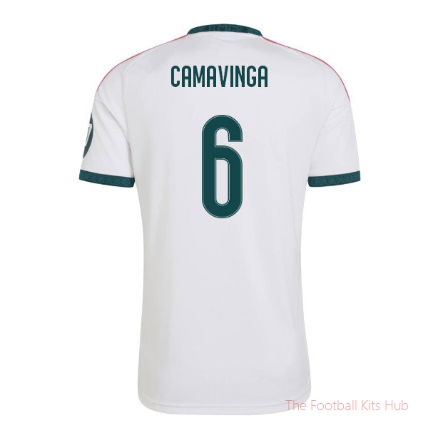 Soccer Club Real Madrid 2026-2027 Home Shirt (Camavinga 6)