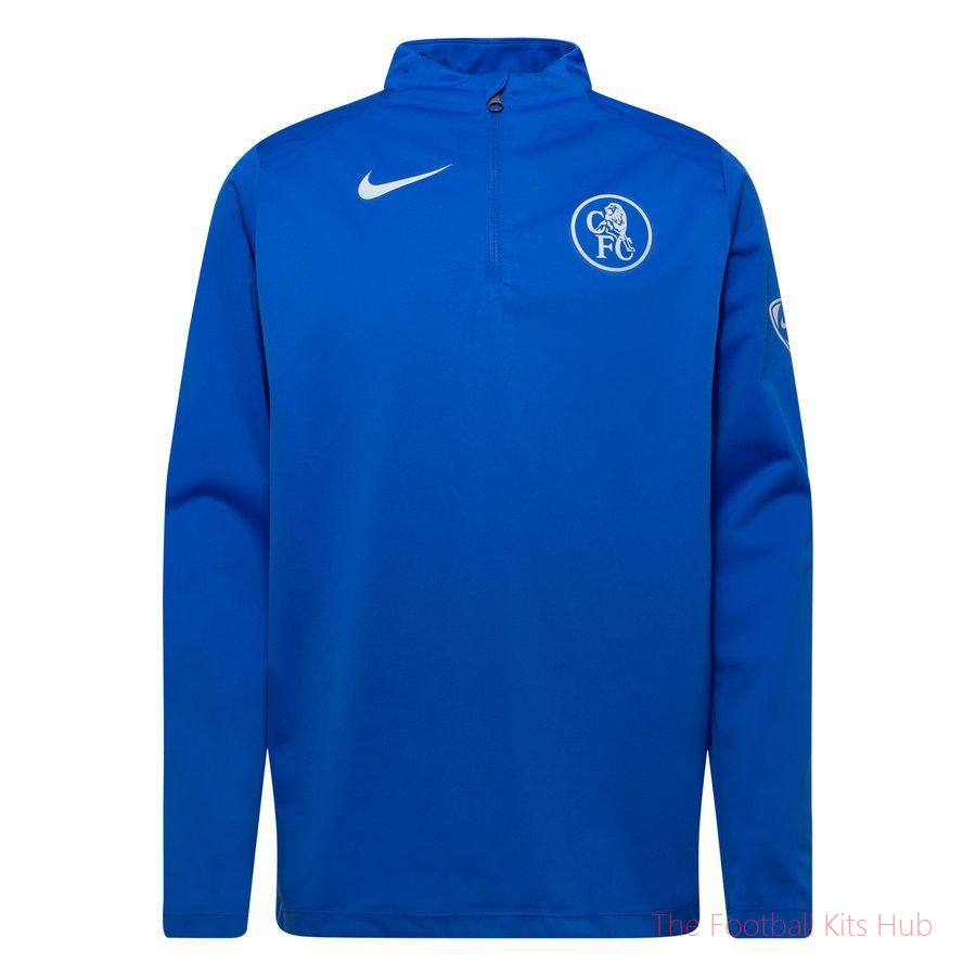 Chelsea Training Shirt SF Strike Drill 3rd - Game Royal/Field Silver Kids