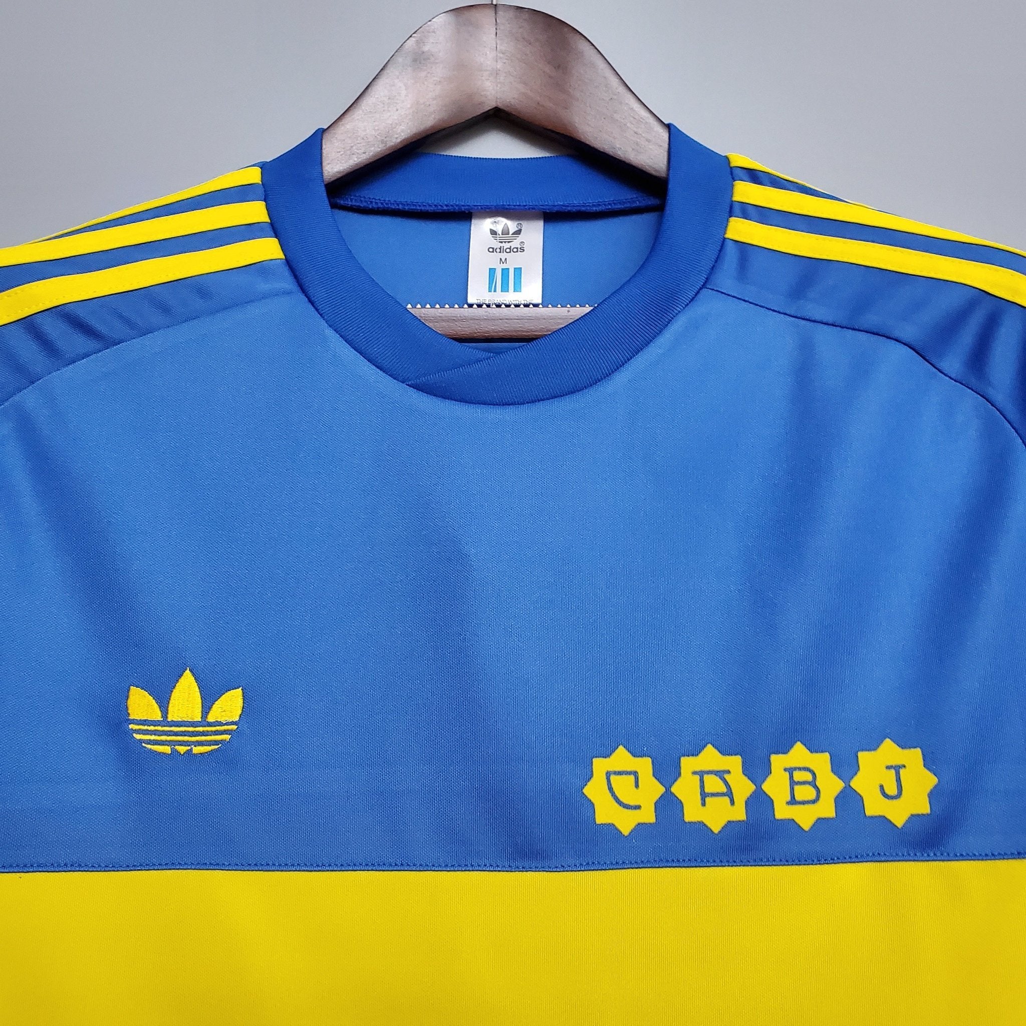 1981 Boca Juniors Home retro kit