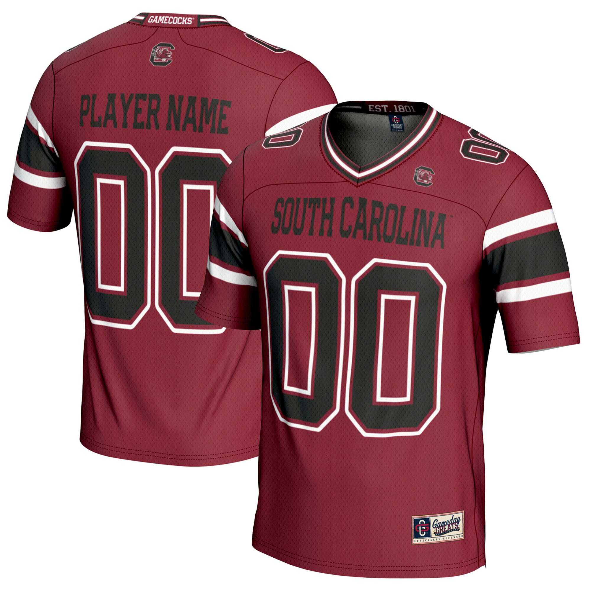 [DDG] South Carolina Gamecocks GameDay Greats Youth NIL Pick-A-Player Football Jersey - Garnet