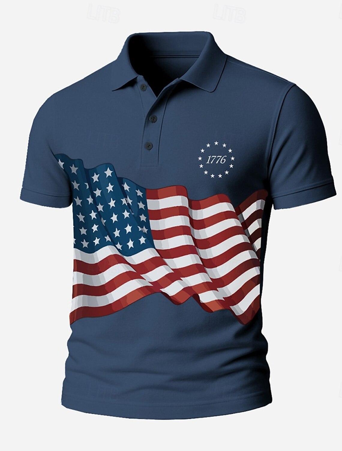 Independence Day Men's 4th of July U.S. 250th Anniversary US Flag Patriotic Lined Shorts 2 in 1 Board Shorts Swim Trunks Mid Waist Holiday Side Pockets With Compression Liner Elastic Drawstring Waist