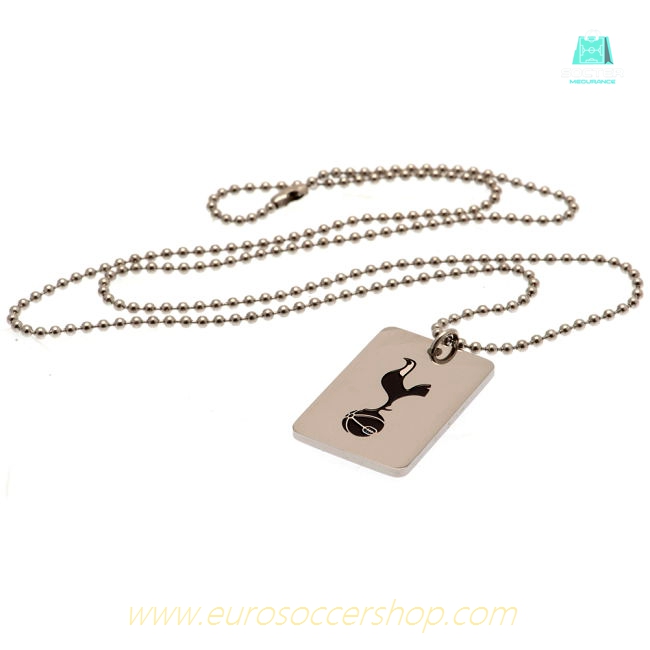 Tottenham Hotspur FC Enamel Crest Dog Tag & Chain