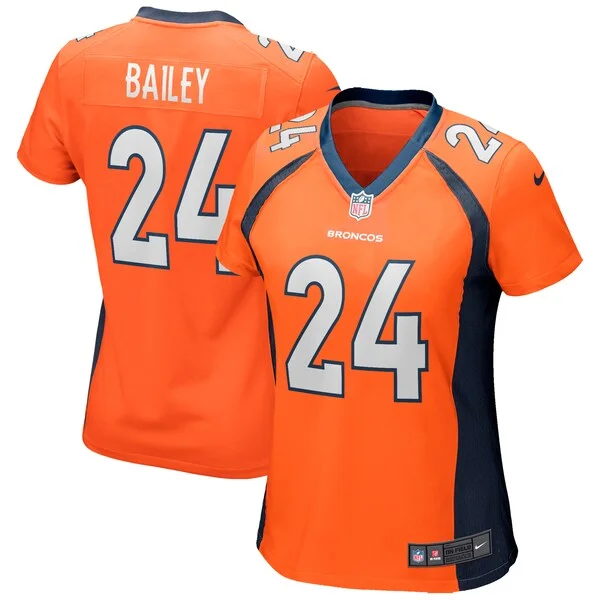 None Game NFL Jersey - Orange | Performance Football Apparel