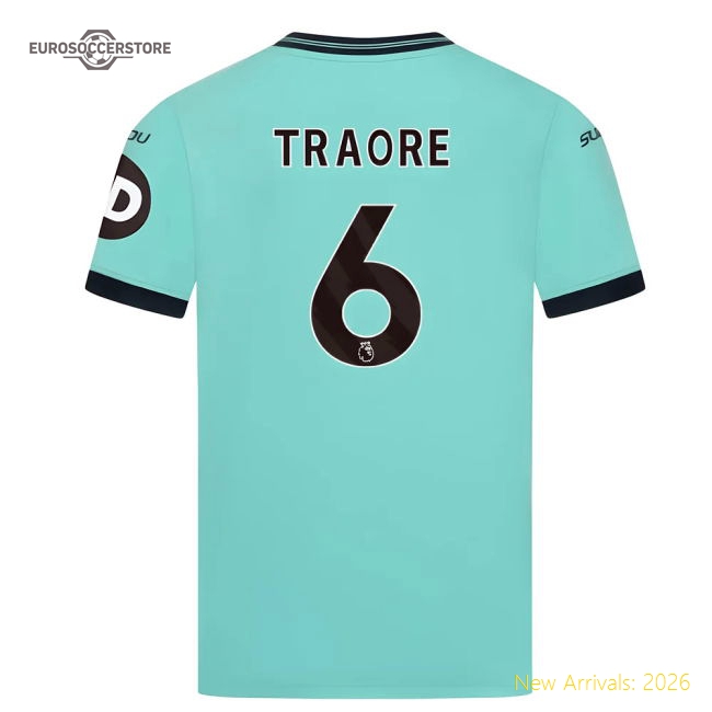 Wolverhampton Wanderers Children 2025 Away Jersey Shirt Game Day Supporter Collection