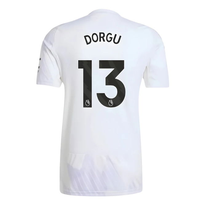 2025-2026 Man Utd Away Jersey (Dorgu 13)