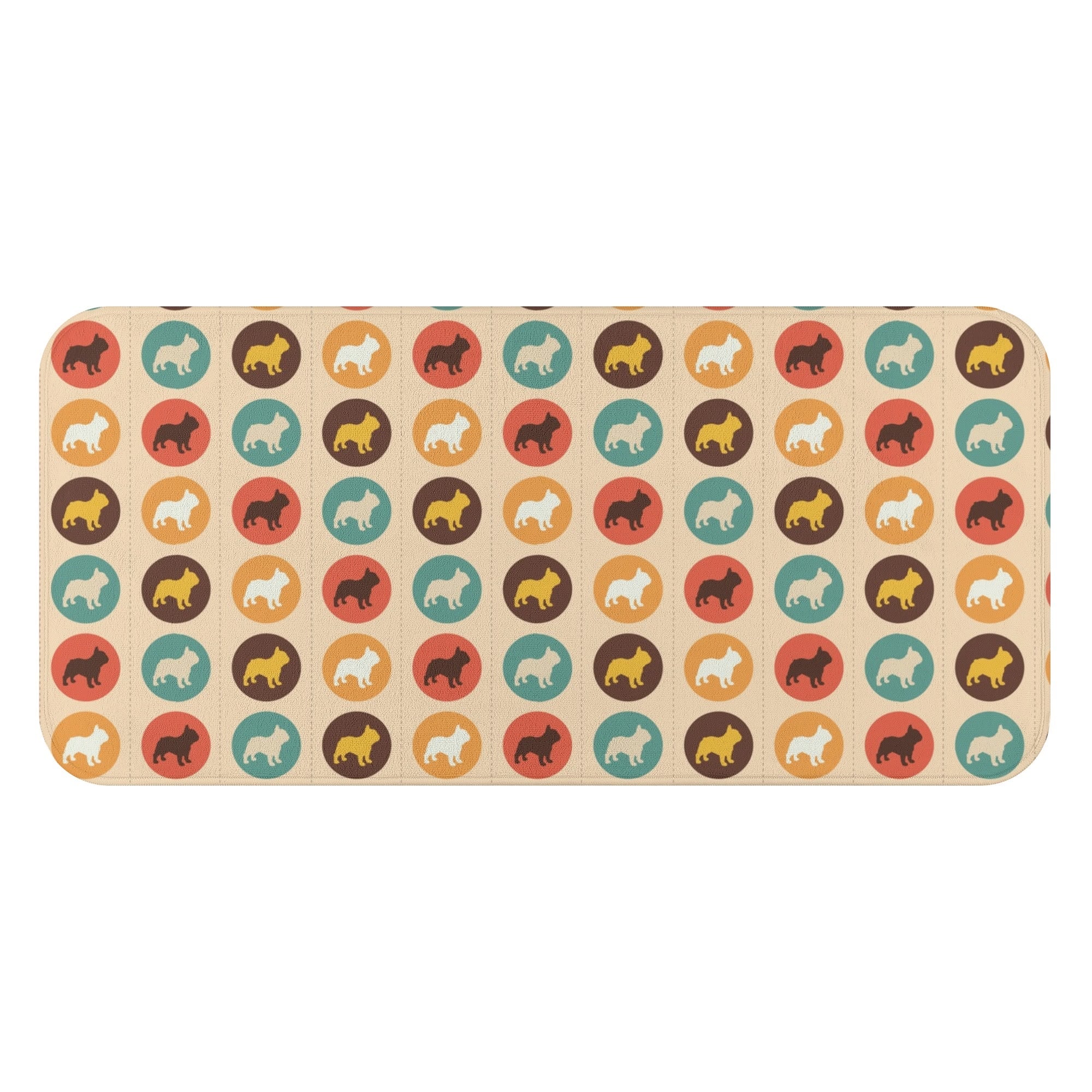 Lifestyle-Driven Cozy Pepper - Towel For Frenchie Lovers for Home Use