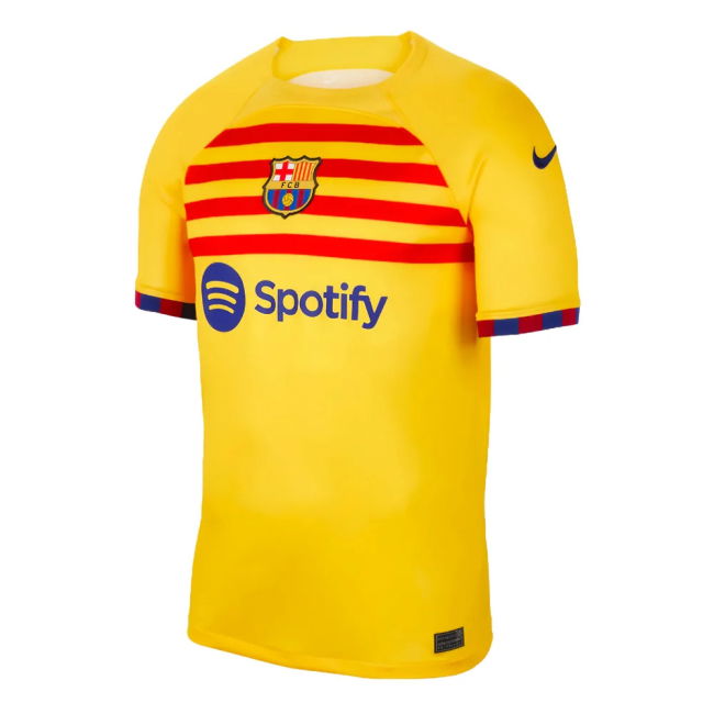 Top Grade 2023-2024 Barcelona Football Shirt With Vintage Design -