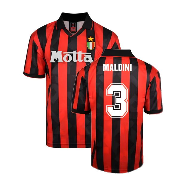 AC Milan 1994 Retro official style Shirt (Adult