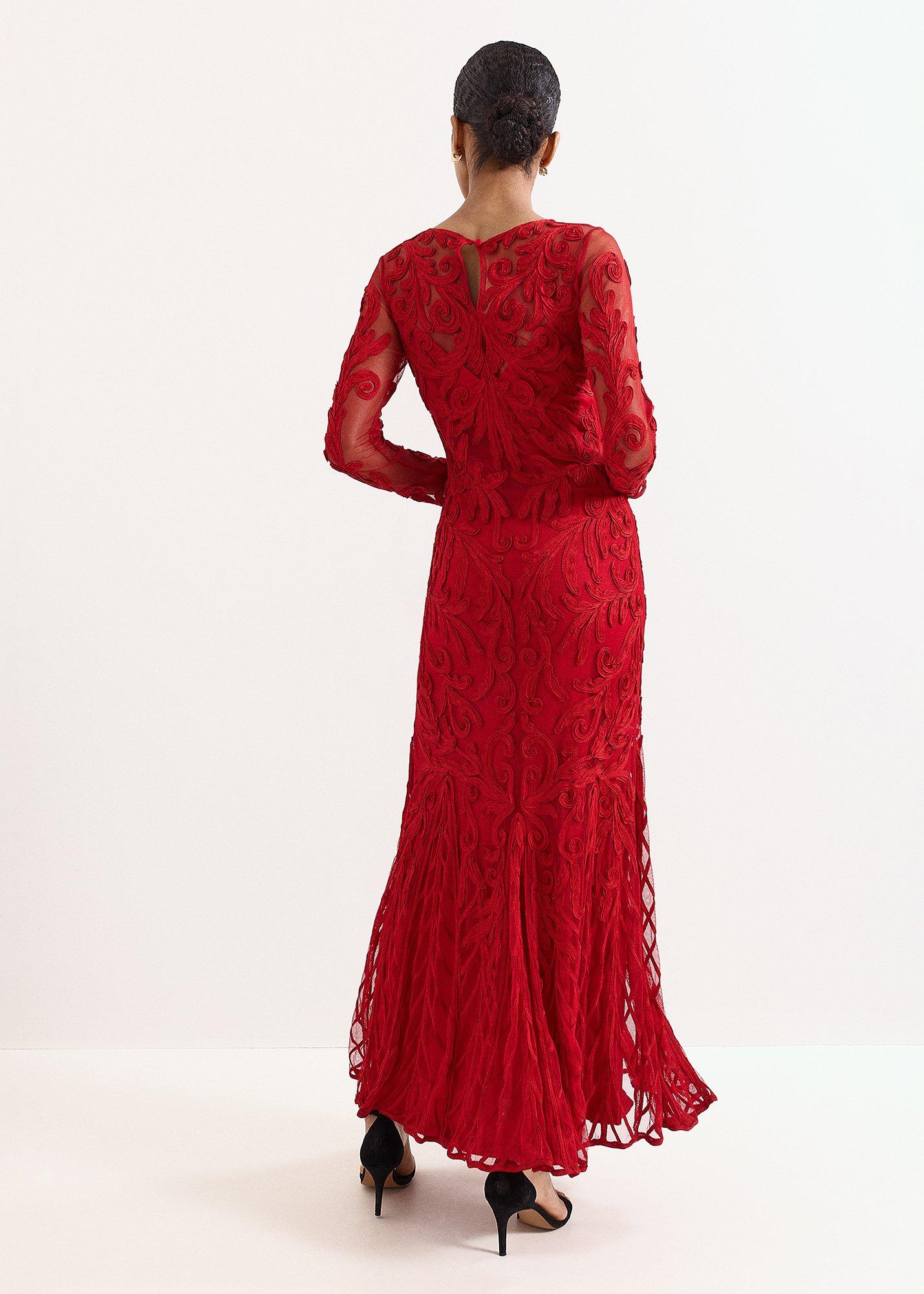 Phoenix Maxi Tapework Dress