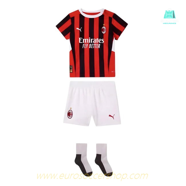 2024-2025 AC Milan Home Baby Kit