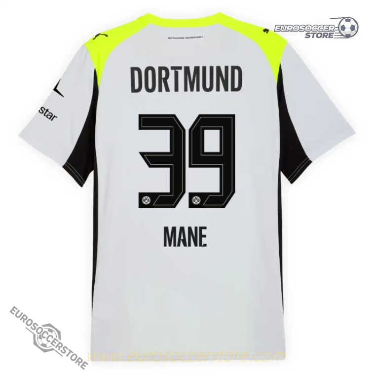 Borussia Dortmund 25-26 Away Jersey MANE 39